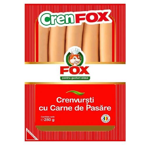 Crenvursti cu Carne de Pasare 280g