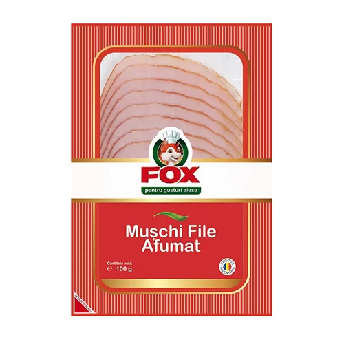 Muschi File Afumat 100g