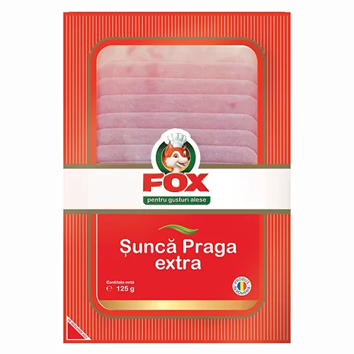 Șuncă Praga extra 125g